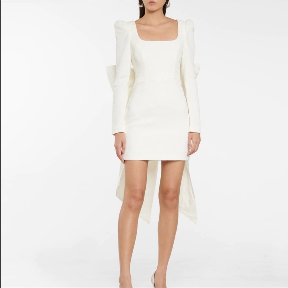 Rebecca Vallance Monique Mini Dress in White